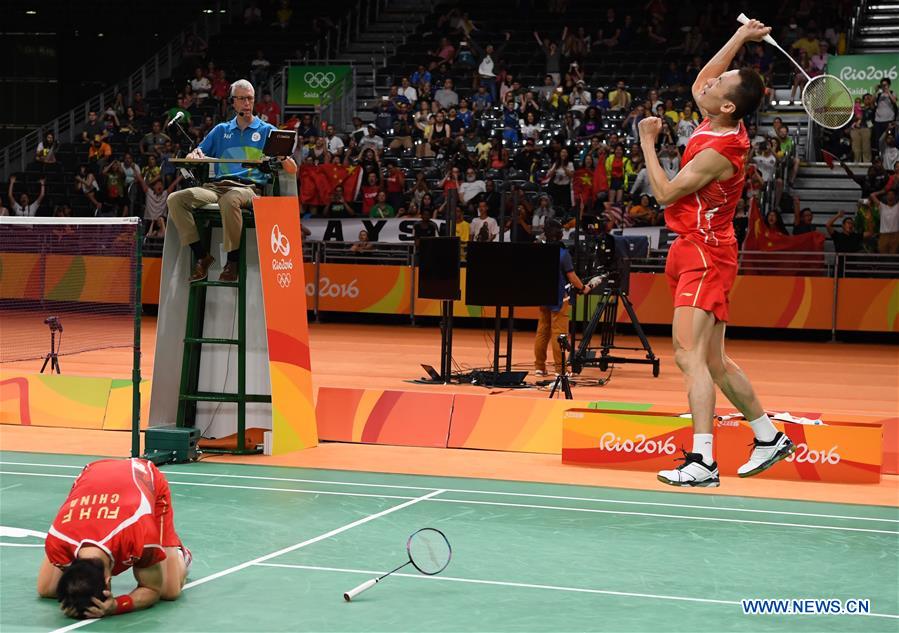 (SP)BRAZIL-RIO DE JANEIRO-OLYMPICS-BADMINTON