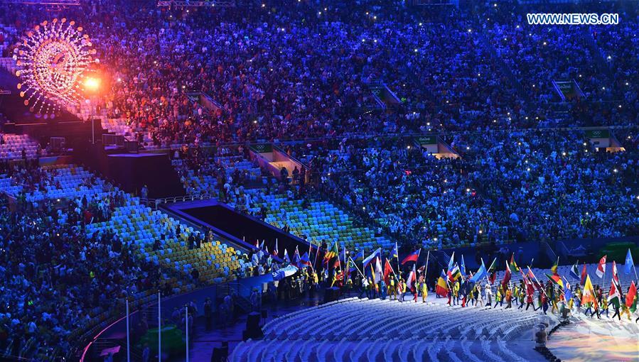 (SP)BRAZIL-RIO DE JANEIRO-OLYMPICS-RIO 2016-CLOSING CEREMONY