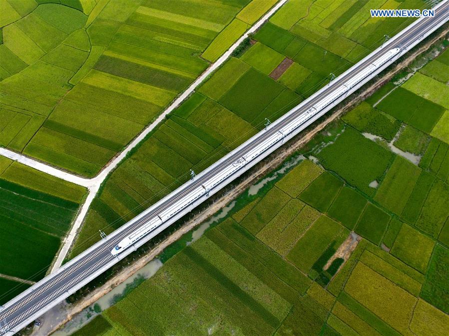 #CHINA-GUANGXI-HIGH-SPEED TRAIN-SCENERY(CN)