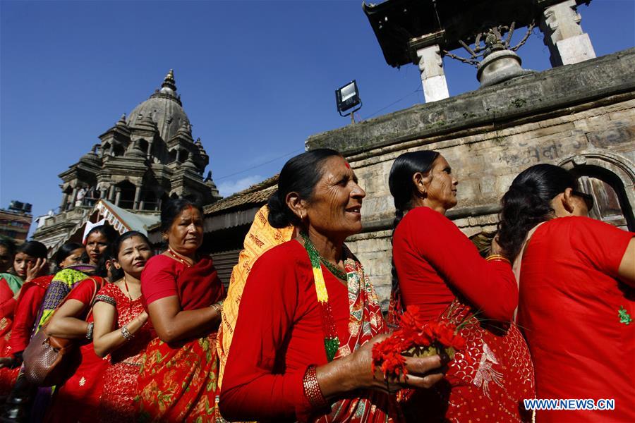 NEPAL-LALITPUR-KRISHNA JANMASTHAMI FESTIVAL