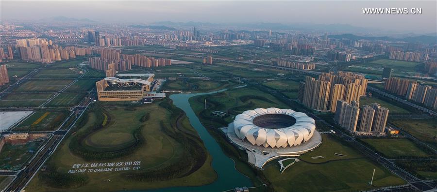 CHINA-ZHEJIANG-HANGZHOU-AERIAL VIEW (CN)