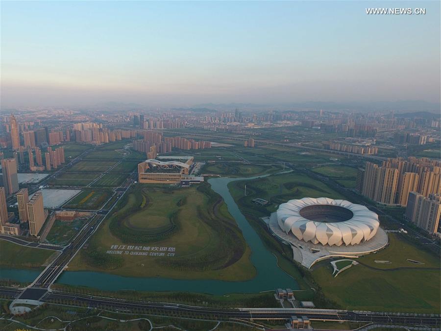 CHINA-ZHEJIANG-HANGZHOU-AERIAL VIEW (CN)