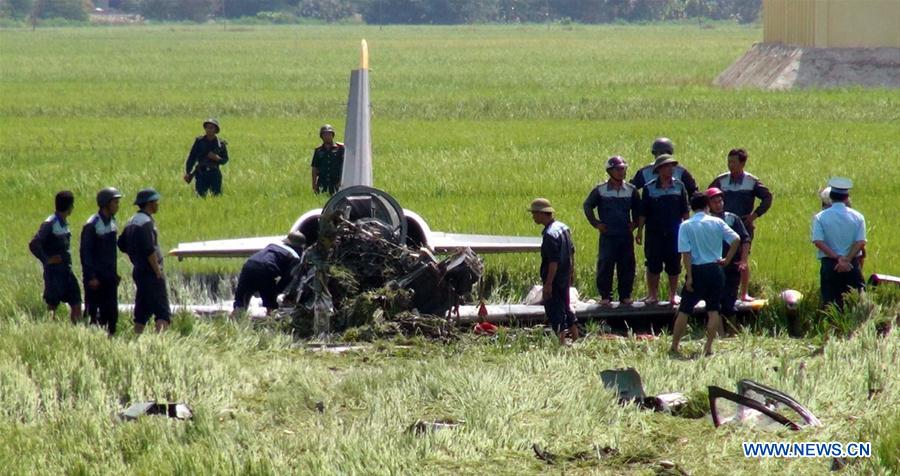 VIETNAM-PHU YEN-MILITARY PLANE-CRASH