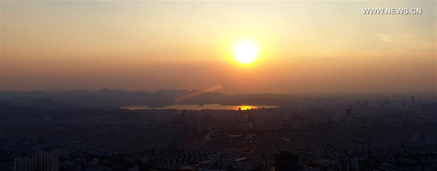 CHINA-ZHEJIANG-HANGZHOU-AERIAL VIEW (CN)