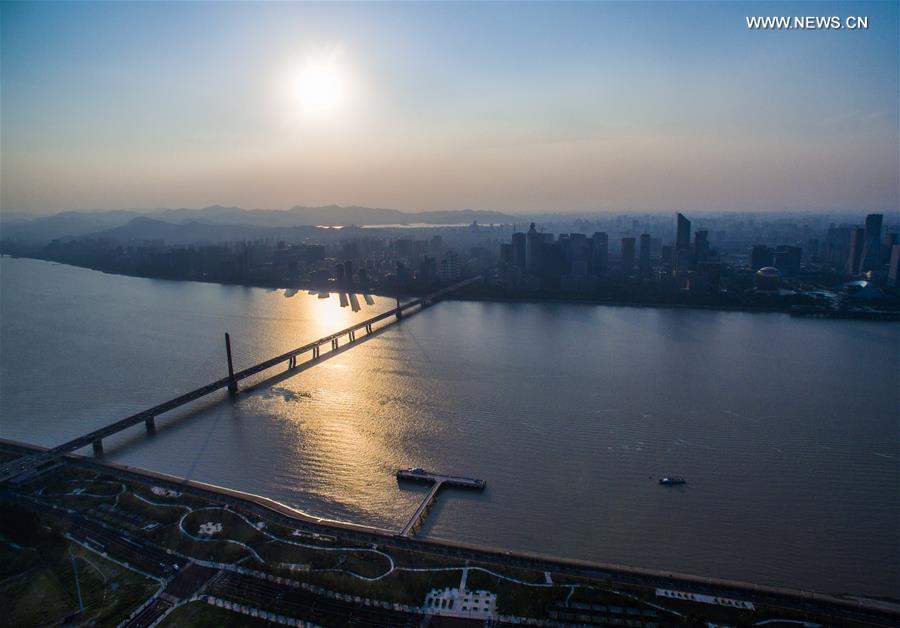 CHINA-ZHEJIANG-HANGZHOU-AERIAL VIEW (CN)