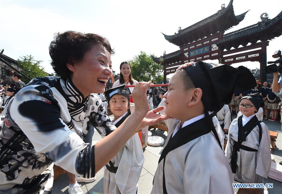 CHINA-FIRST WRITING CEREMONY(CN)