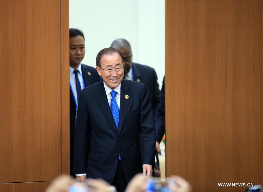 (G20 SUMMIT)CHINA-HANGZHOU-G20-UN-BAN KI-MOON-PRESS CONFERENCE (CN)