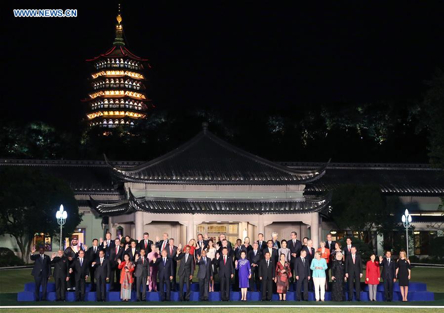 (G20 SUMMIT)CHINA-HANGZHOU-G20-XI JINPING-PENG LIYUAN-BANQUET (CN)