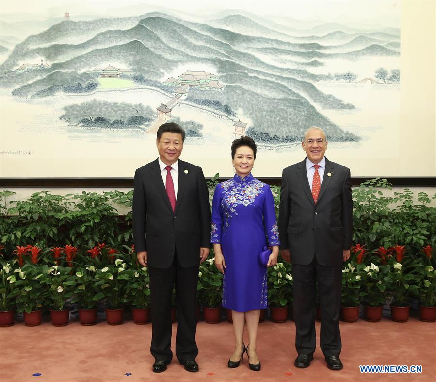 (G20 SUMMIT)CHINA-HANGZHOU-G20-XI JINPING-PENG LIYUAN-BANQUET (CN)