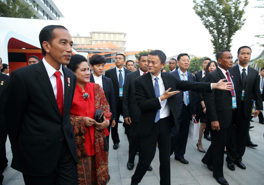 Foreign leaders visit Alibaba Xixi HQ