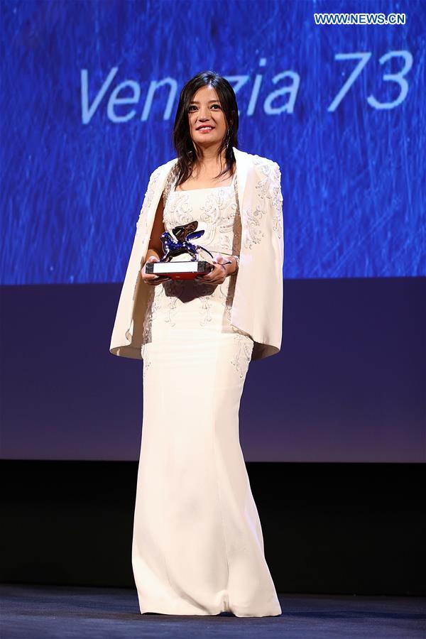 ITALY-VENICE-73RD FILM FESTIVAL-AWARD CEREMONY-ZHAO WEI