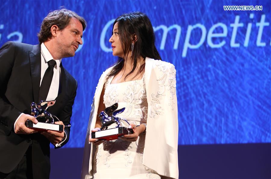 ITALY-VENICE-73RD FILM FESTIVAL-AWARD CEREMONY-ZHAO WEI