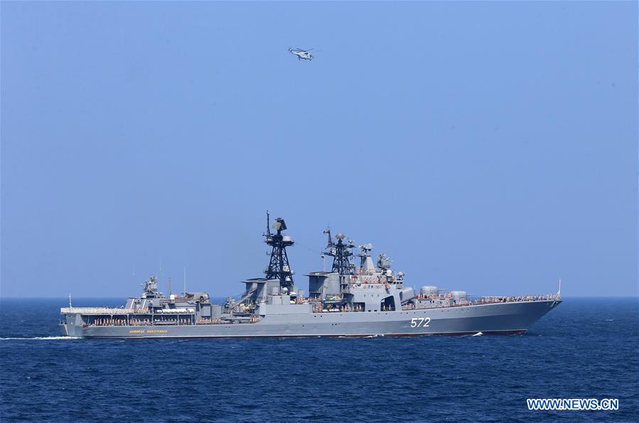 CHINA-RUSSIA-JOINT SEA 2016-DRILL (CN) 