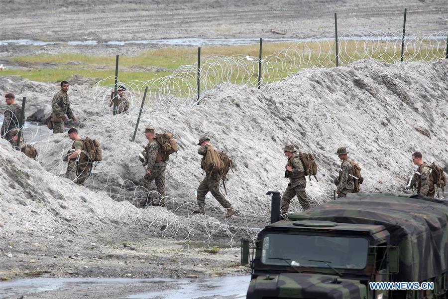 PHILIPPINES-TARLAC PROVINCE-U.S.-PHIBLEX-LIVE FIRE MILITARY EXERCISE