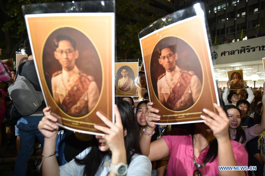 THAILAND-BANGKOK-KING-DEATH-MOURNING