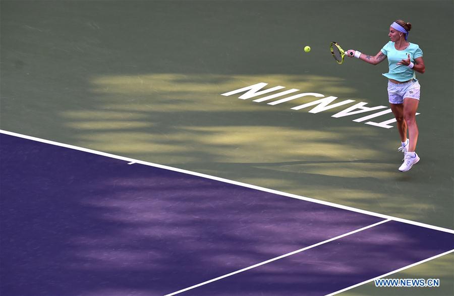 (SP)CHINA-TIANJIN-TENNIS-WTA-TIANJIN OPEN (CN)