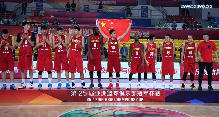 (SP)CHINA-CHENZHOU-BASKETBALL-FIBA ASIA CHAMPIONS CUP-FINAL(CN)