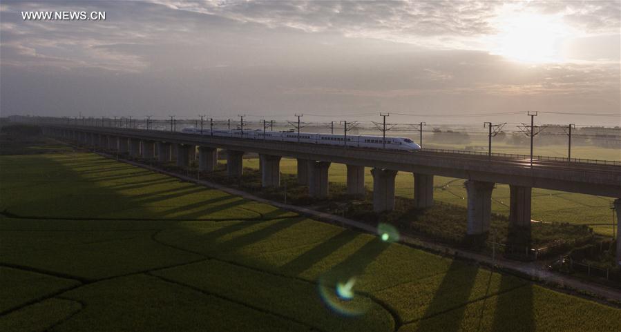 CHINA-NANNING-HIGH SPEED TRAIN-SCENERY (CN)