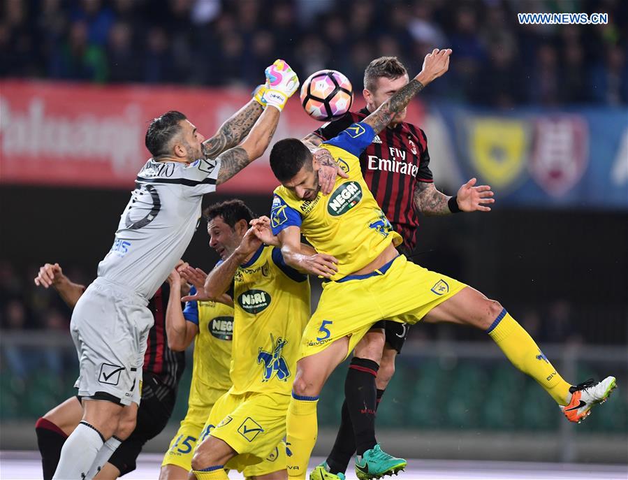 (SP)ITALY-VERONA-SOCCER-AC MILAN WON CHIEVO