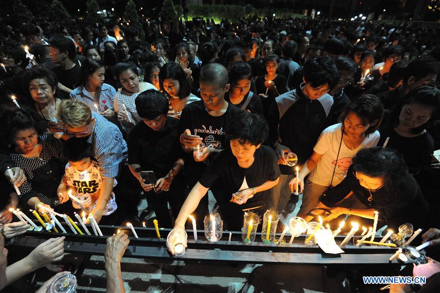 THAILAND-SAMUT PRAKAN-KING-BHUMIBOL-MOURNING