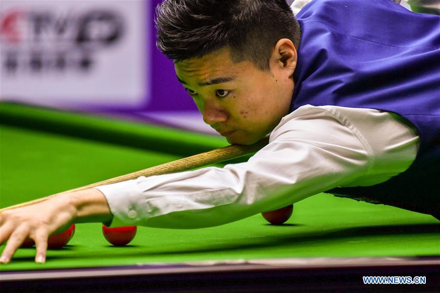 (SP)CHINA-DAQING-WORLD SNOOKER INTERNATIONAL CHAMPIONSHIP