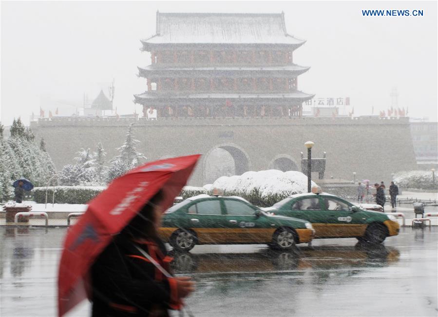 #CHINA-GANSU-SNOWFALL (CN)