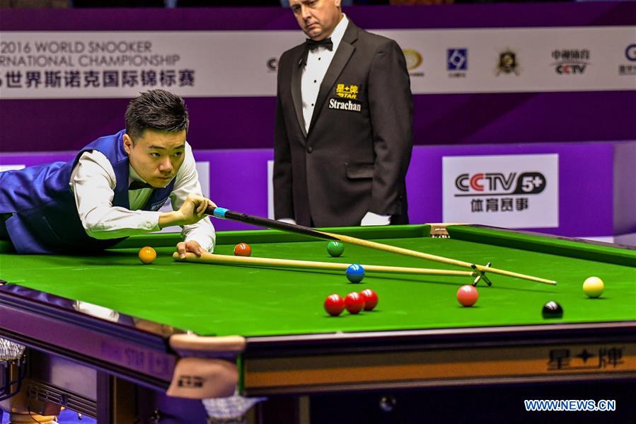 (SP)CHINA-DAQING-WORLD SNOOKER INTERNATIONAL CHAMPIONSHIP