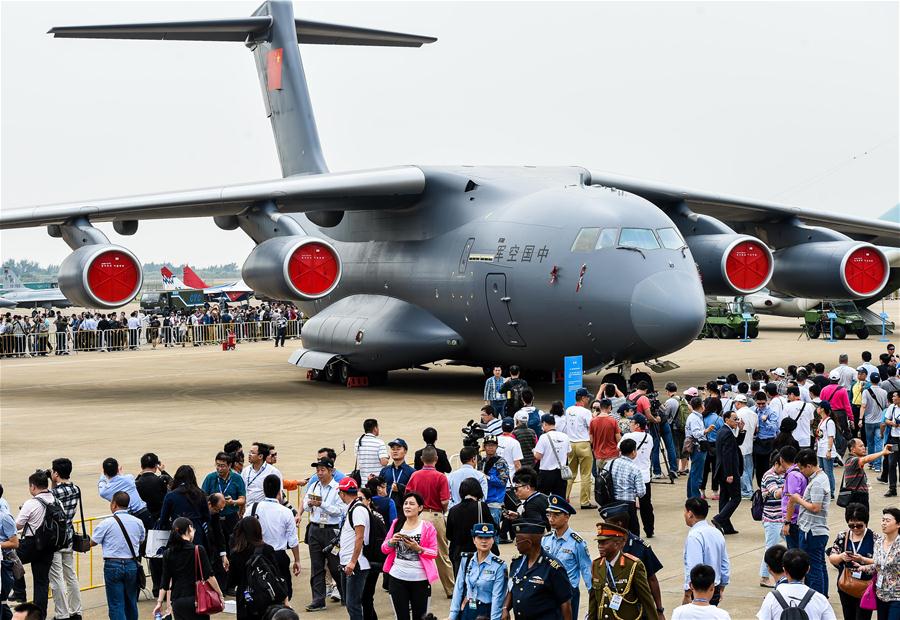 CHINA-ZHUHAI-AVIATION-EXHIBITION-Y-20 (CN) 