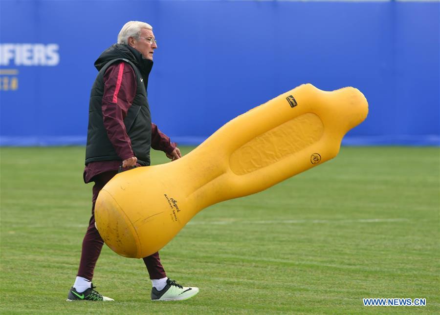 (SP)CHINA-KUNMING-SOCCER-NATIONAL TEAM-TRAINING