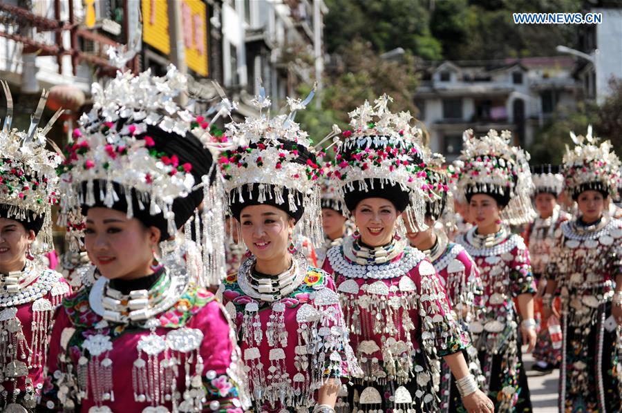 CHINA-GUIZHOU-MIAO ETHNIC GROUP-CELEBRATION (CN)