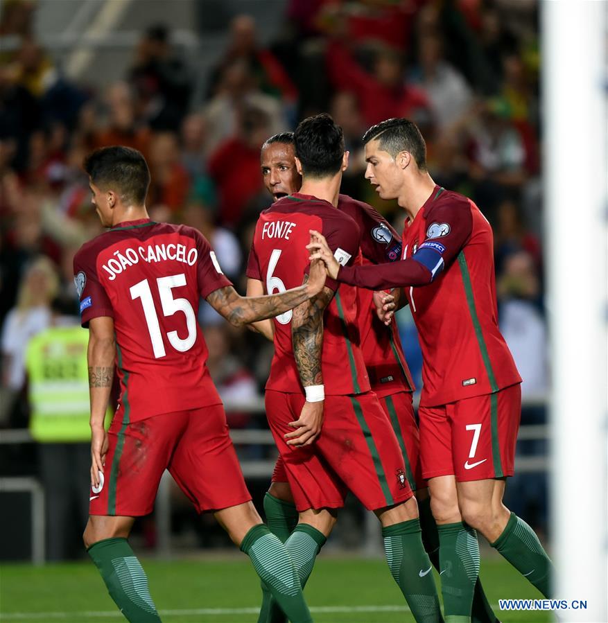 (SP)PORTUGAL-FARO-SOCCER-2018 FIFA WORLD CUP-GROUP B-PORTUGAL VS LATVIA