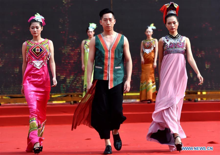 CHINA-GUANGXI-JINXIU-YAO ETHNIC GROUP-FASHION SHOW (CN) 