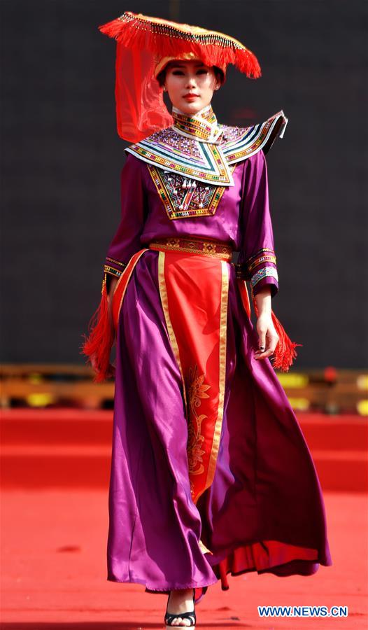 CHINA-GUANGXI-JINXIU-YAO ETHNIC GROUP-FASHION SHOW (CN) 