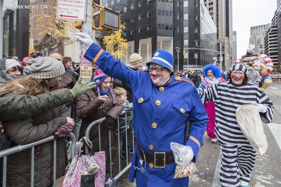 U.S.-NEW YORK-THANKSGIVING DAY PARADE