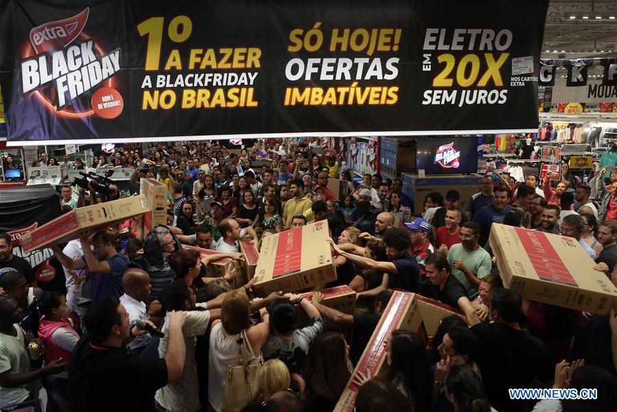 BRAZIL-SAO PAULO-BLACK FRIDAY