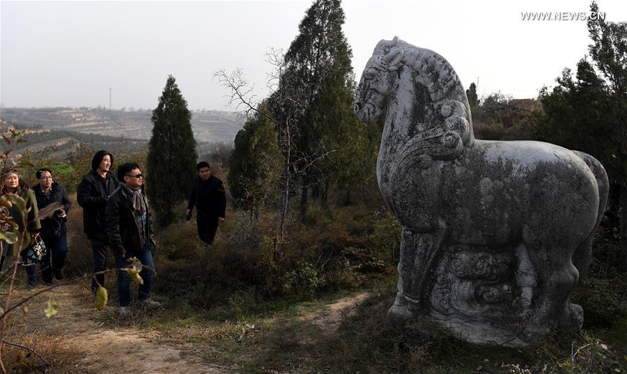 CHINA-SHAANXI-JIANLING MAUSOLEUM-STONE SCULPTURE (CN)