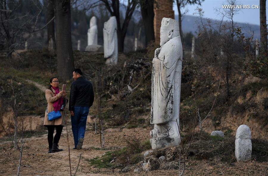 CHINA-SHAANXI-JIANLING MAUSOLEUM-STONE SCULPTURE (CN)