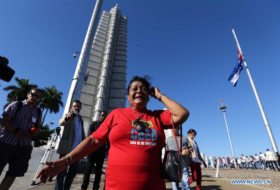 CUBA-HAVANA-FIDEL CASTRO-TRIBUTE CEREMONY