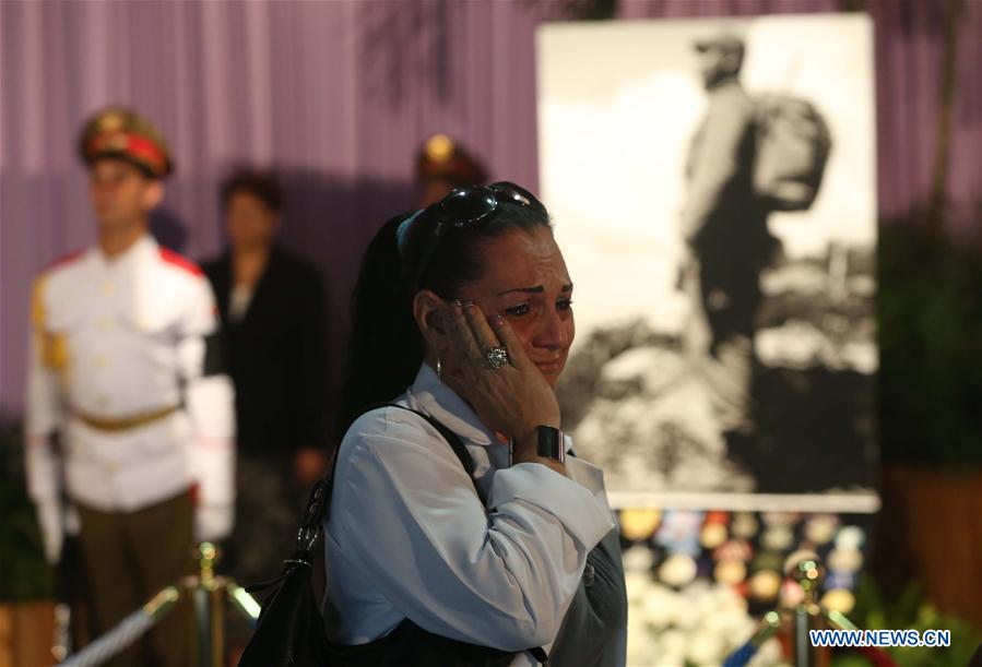 CUBA-HAVANA-FIDEL CASTRO-TRIBUTE CEREMONY