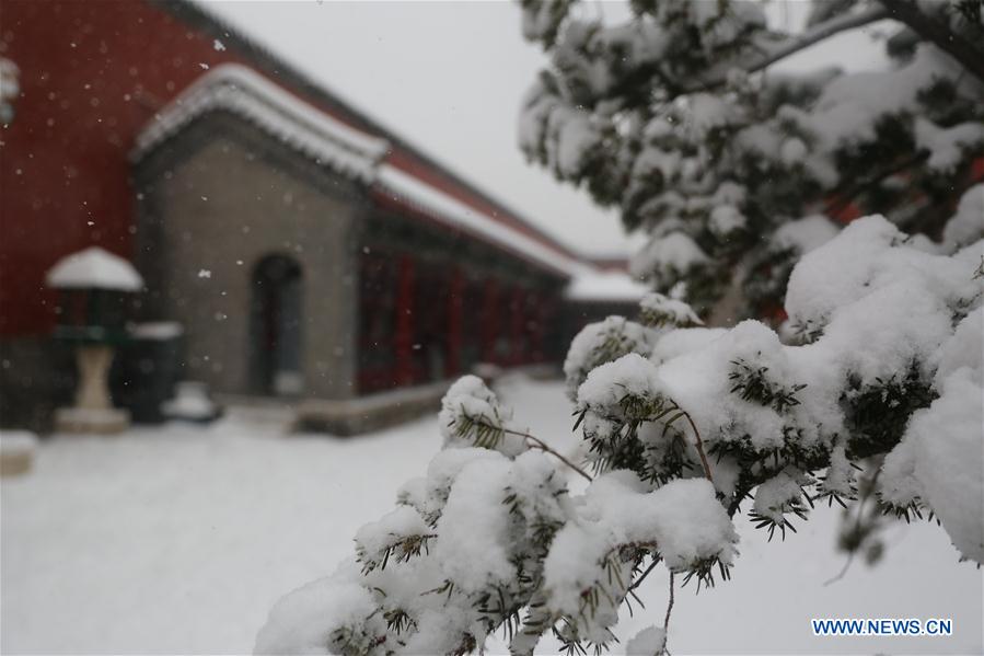 #CHINA-SHENYANG-IMPERIAL PALACE-SNOW-SCENERY (CN*)