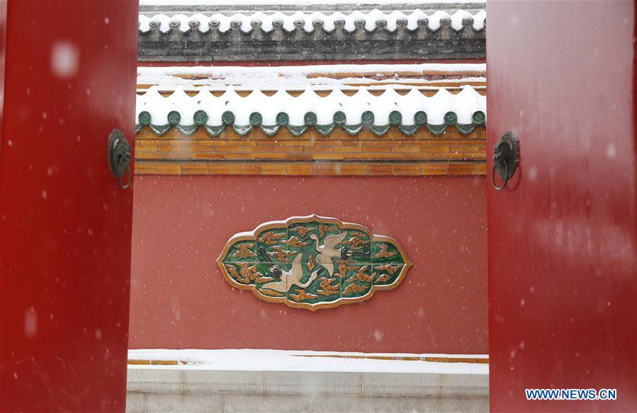 #CHINA-SHENYANG-IMPERIAL PALACE-SNOW-SCENERY (CN*)