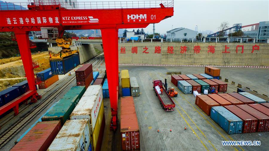 CHINA-LIANYUNGANG-ROAD AND BELT-PORT (CN)