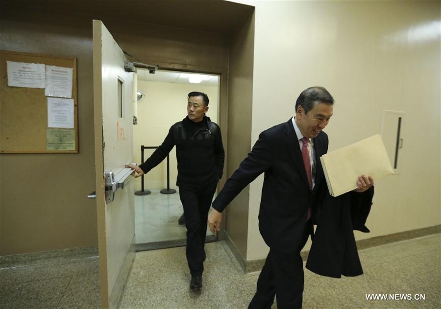 U.S.-NEW YORK-CHINESE COMEDIAN-ZHOU LIBO-CHARGE