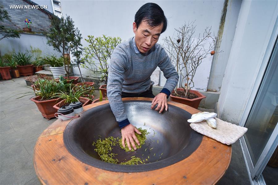 CHINA-ZHEJIANG-MINGQIAN TEA-HARVEST (CN)