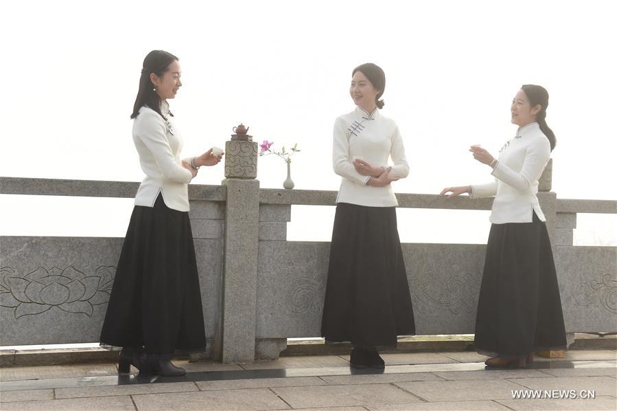 CHINA-FUJIAN-WUYI MOUNTAIN-TEA CEREMONY (CN)