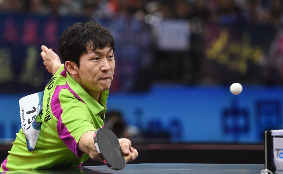 (SP)CHINA-WUXI-TABLE TENNIS-ASIAN CHAMPIONSHIPS-MEN'S SINGLES-FINAL(CN)