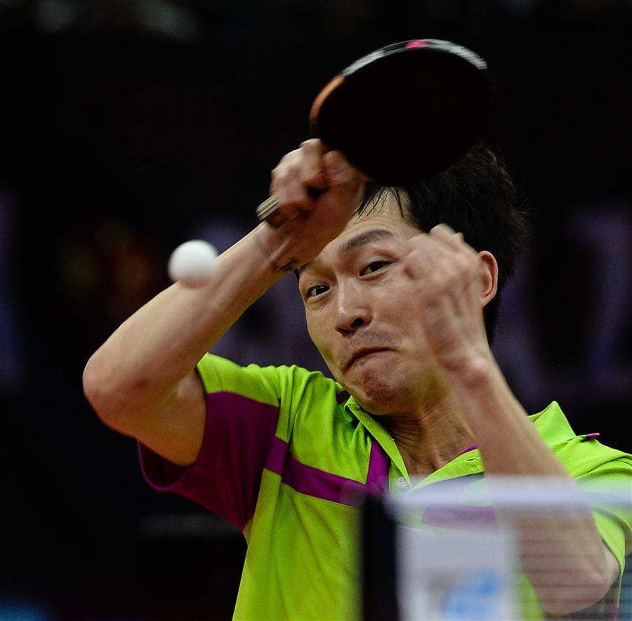 (SP)CHINA-WUXI-TABLE TENNIS-ASIAN CHAMPIONSHIPS-MEN'S SINGLES-FINAL(CN)