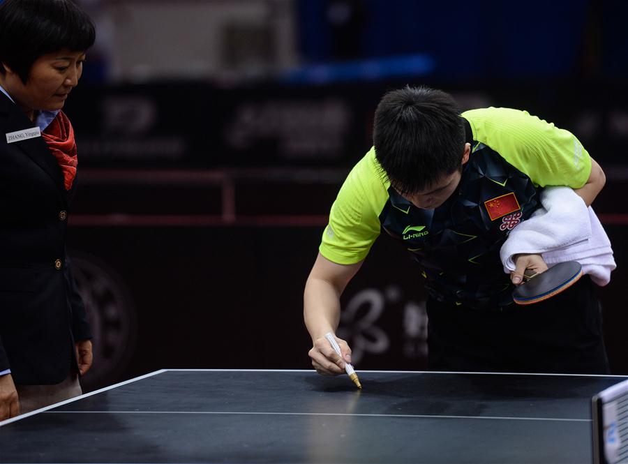 (SP)CHINA-WUXI-TABLE TENNIS-ASIAN CHAMPIONSHIPS-MEN'S SINGLES-FINAL(CN)