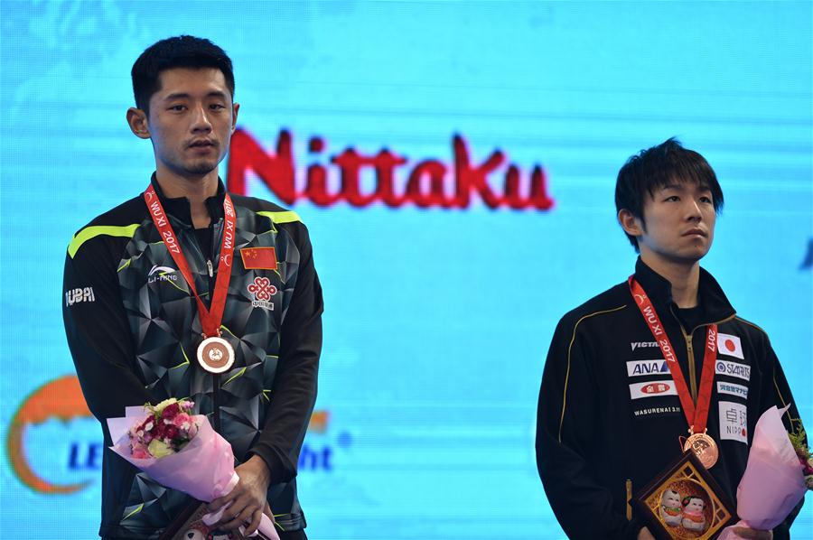 (SP)CHINA-WUXI-TABLE TENNIS-ASIAN CHAMPIONSHIPS-MEN'S SINGLES-FINAL(CN)