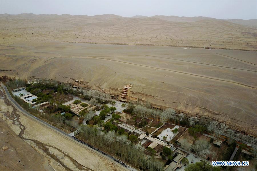 CHINA-GANSU-DUNHUANG-SCENERY (CN)